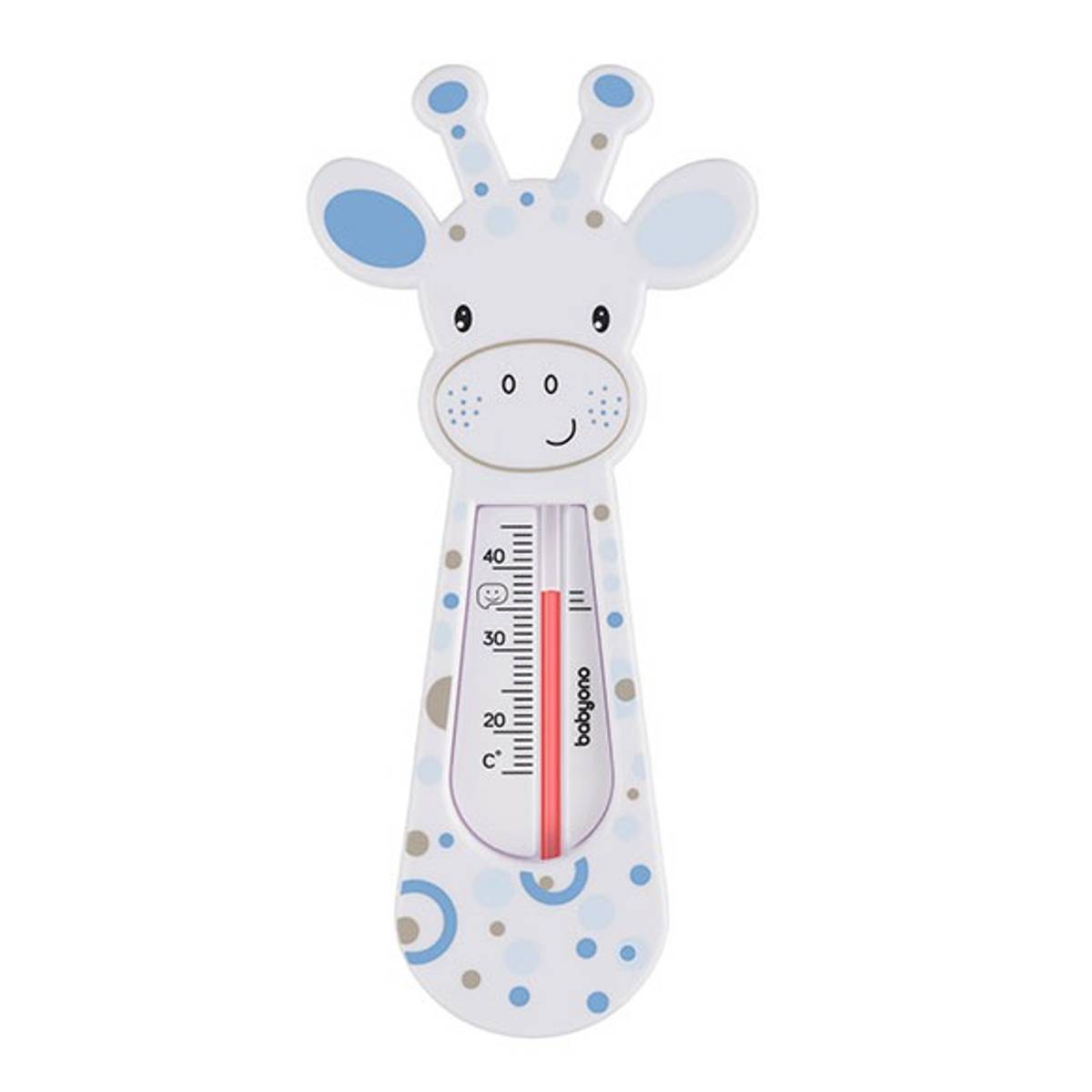 Babyono | Badetermometer | Hvit Sjiraff