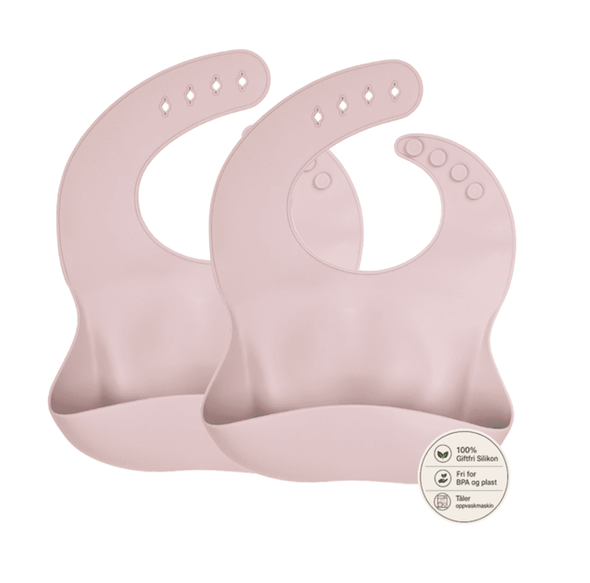 Troller Kids | Silikon Smekke Myk 2 pk. | Rosa
