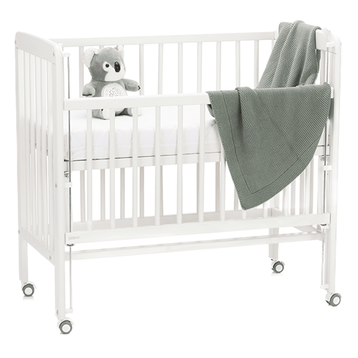 Fillikid | Strikket babyteppe | 80 x 100 cm | Green