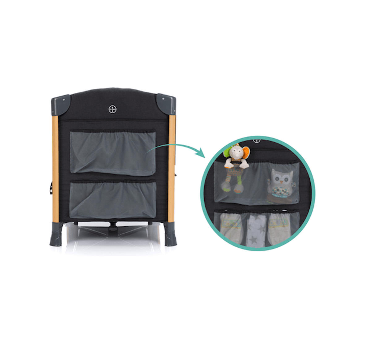 Fillikid | Bedside Lux Reiseseng | Grey Melange