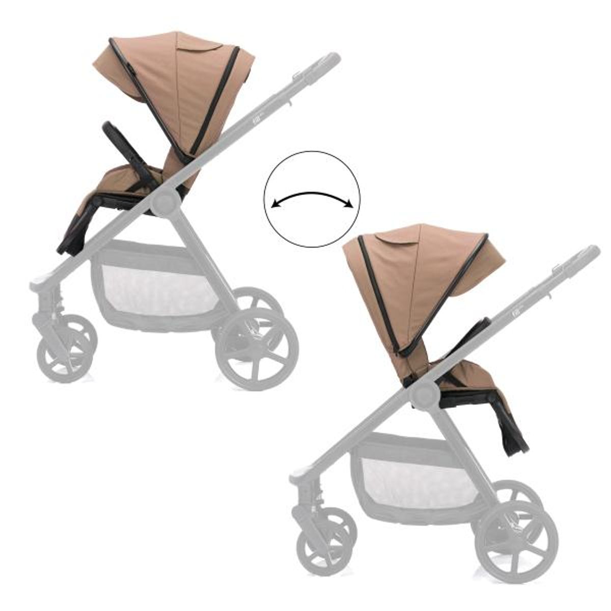 Fillikid | Lion vognpakke + bilstol | Sand