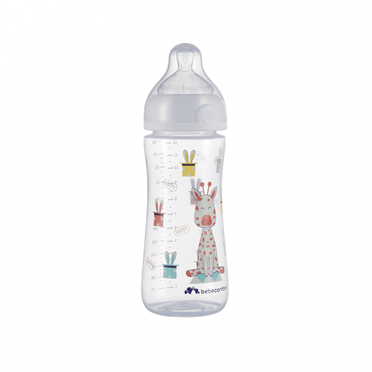 Bebeconfort | Emotion Tåteflaske | 360ml | 6m+ | Hvit