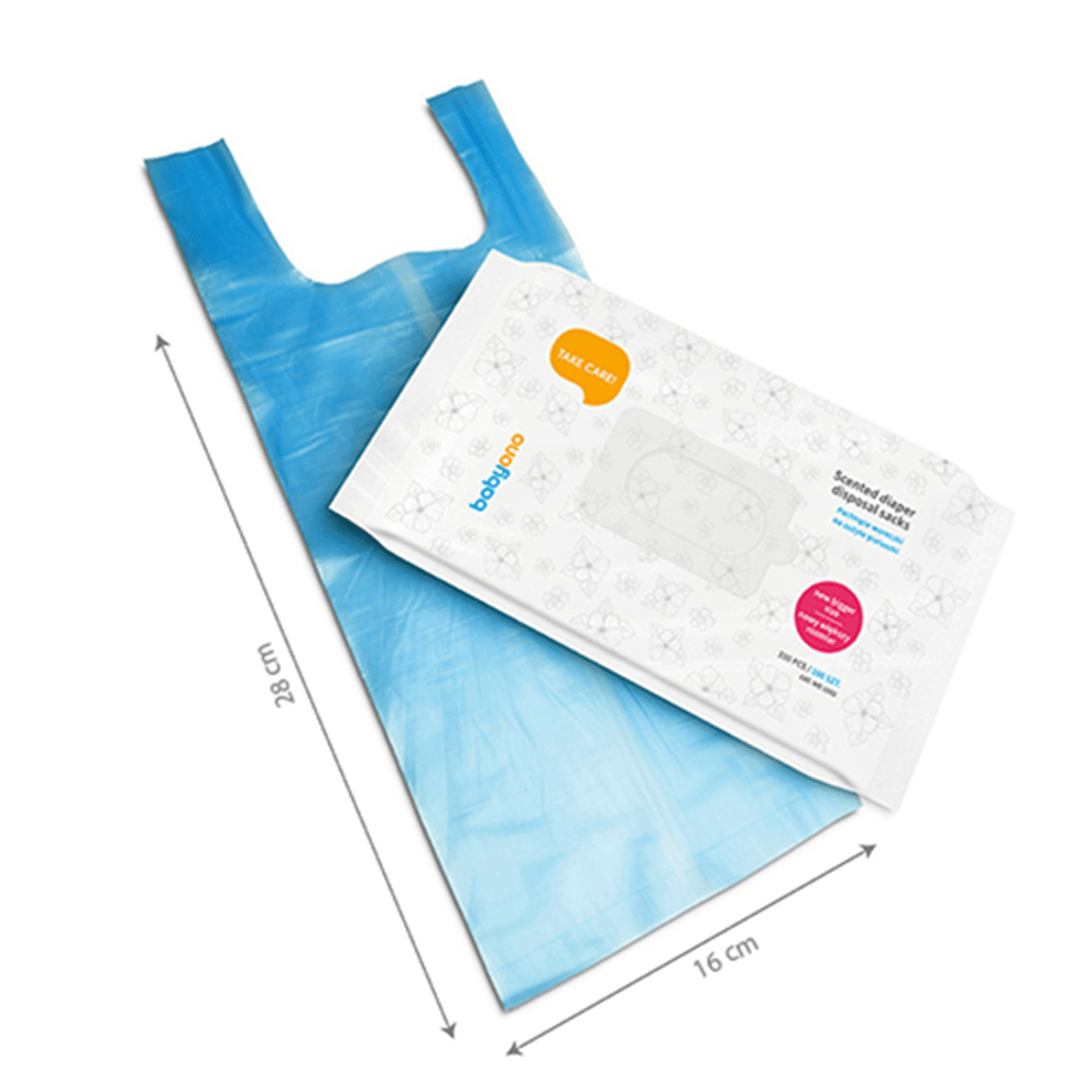Babyono | Duftende bleieposer | 100 stk