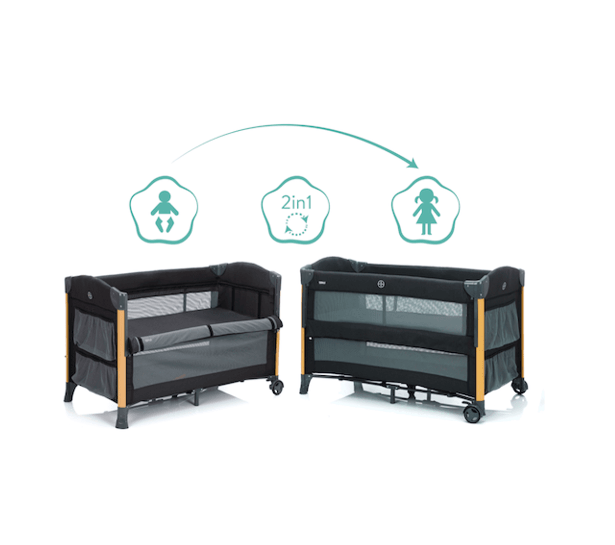 Fillikid | Bedside Lux Reiseseng | Grey Melange