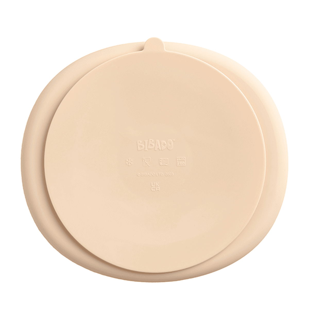Bibado | Silikon Tallerken | Fawn