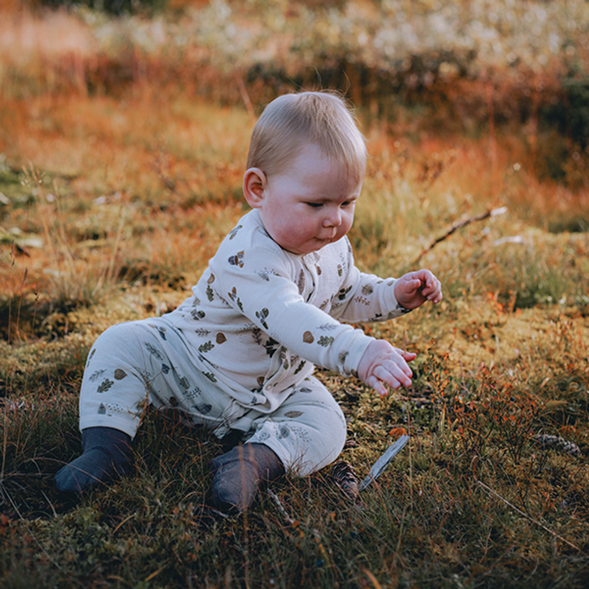 Rondane | Heldress | Ull | Beige Forest