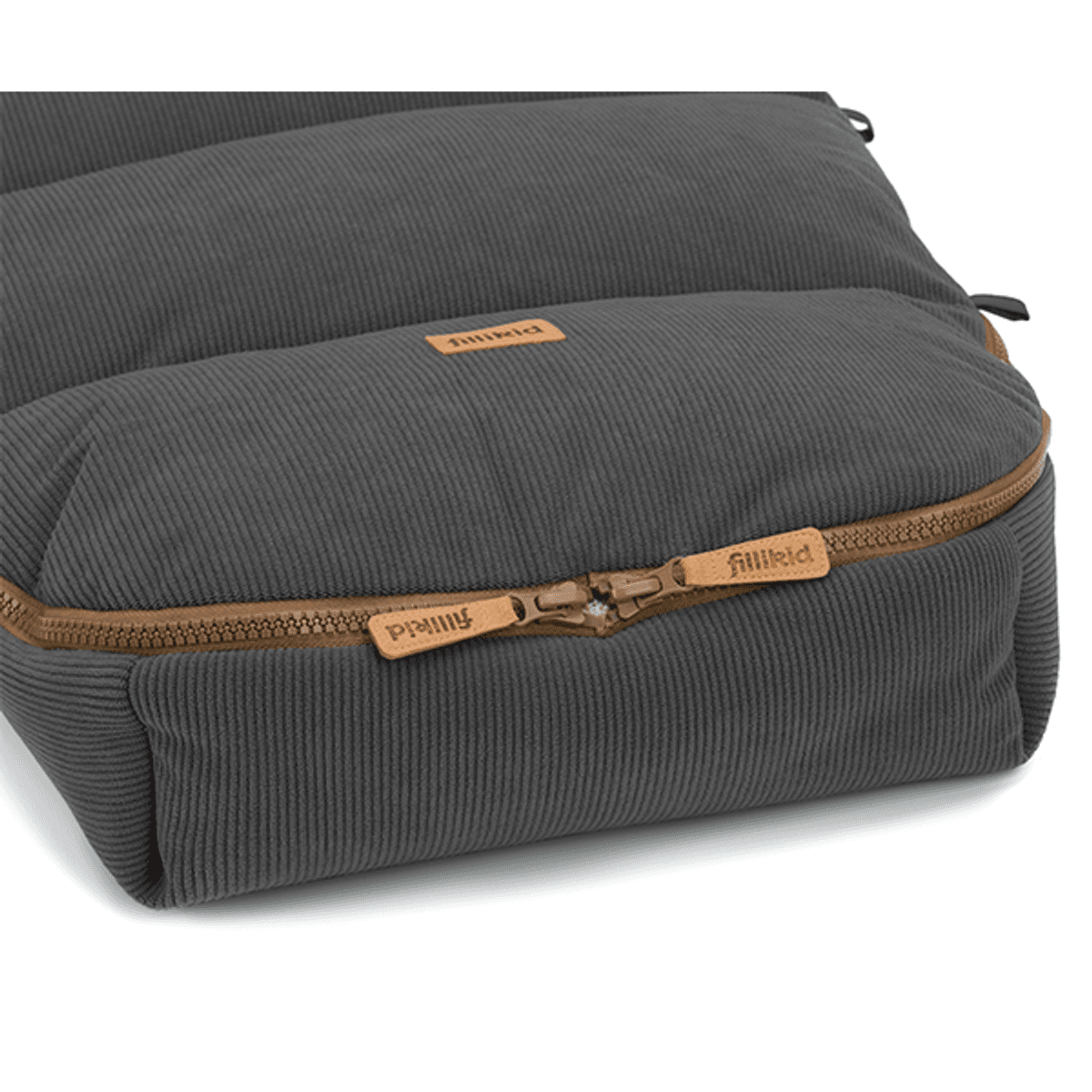 Fillikid | Vinterpose Kinley Cord grey | Teddy fôr