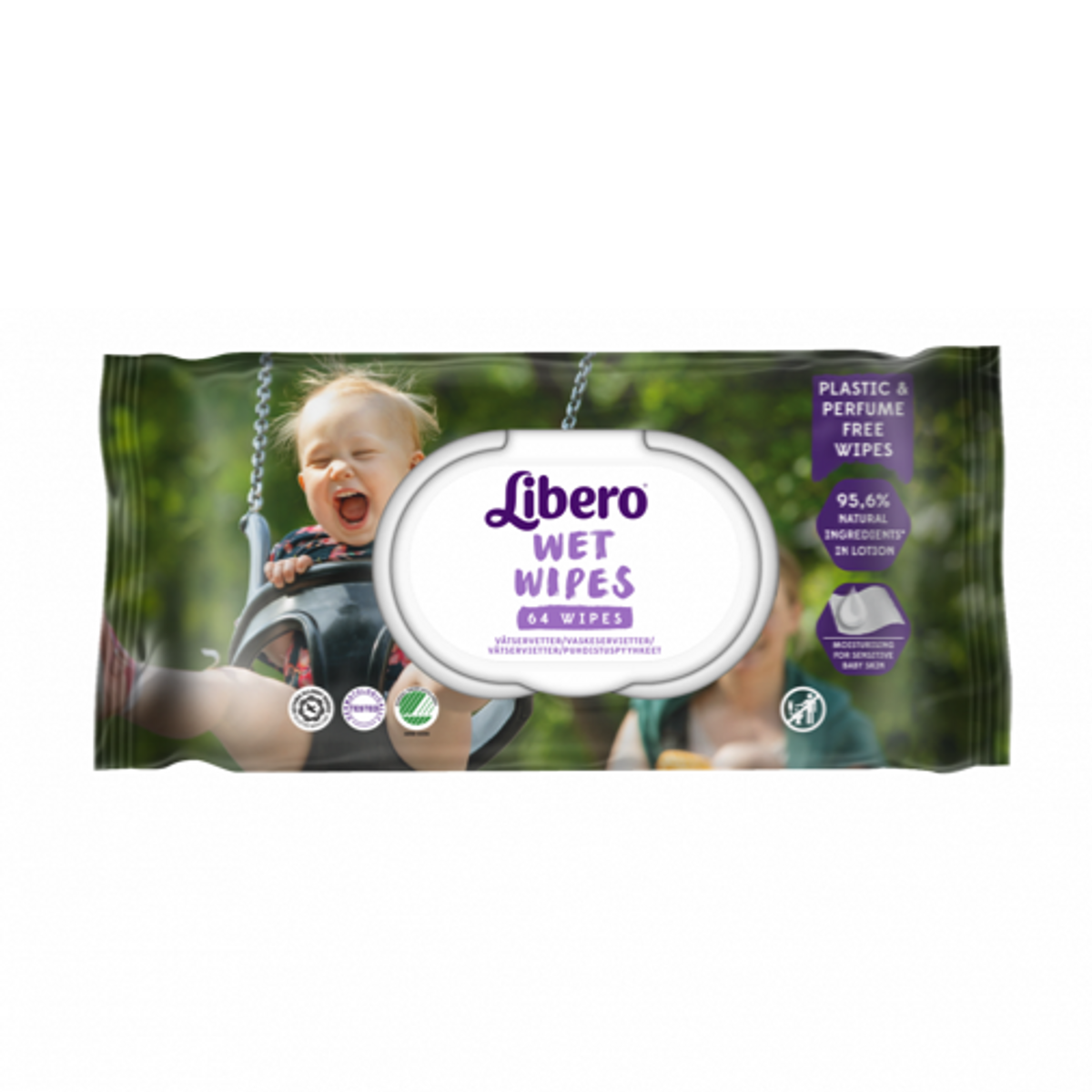 Libero | Våtservietter | 64stk.