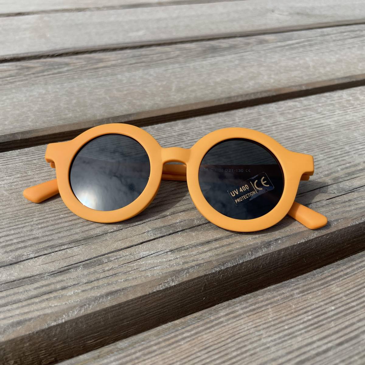 Troller | Suneyes Solbrille til barn i silikon | 0-4 år | Oransje